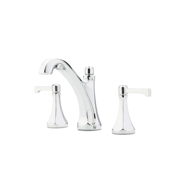 Pfister Arterra Two Handle Widespread Lavatory Faucet Polished Chrome